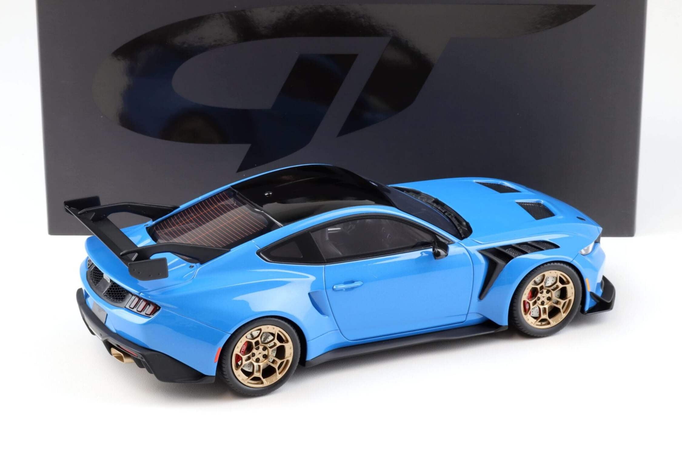 GT Spirit 2024 Ford Mustang GTD Coupe Blue 1:18