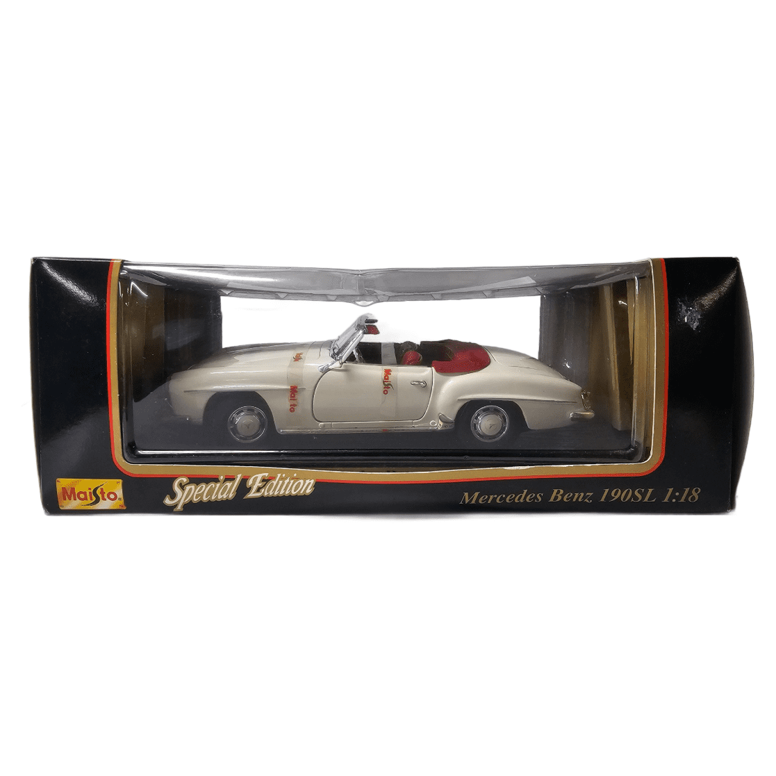 Classic 1955 Mercedes Benz 190SL Convertible Maisto 1:18 Scale Special Edition