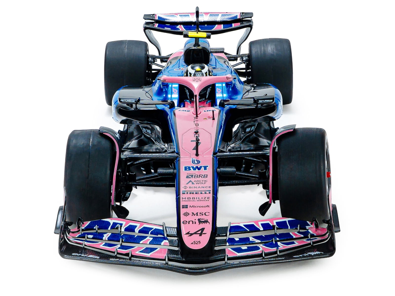 Alpine A525 #7 Jack Doohan "BWT" Formula One F1 "Chinese GP" (2025) "Competition" Series 1/18 Diecast Model Car by Solido