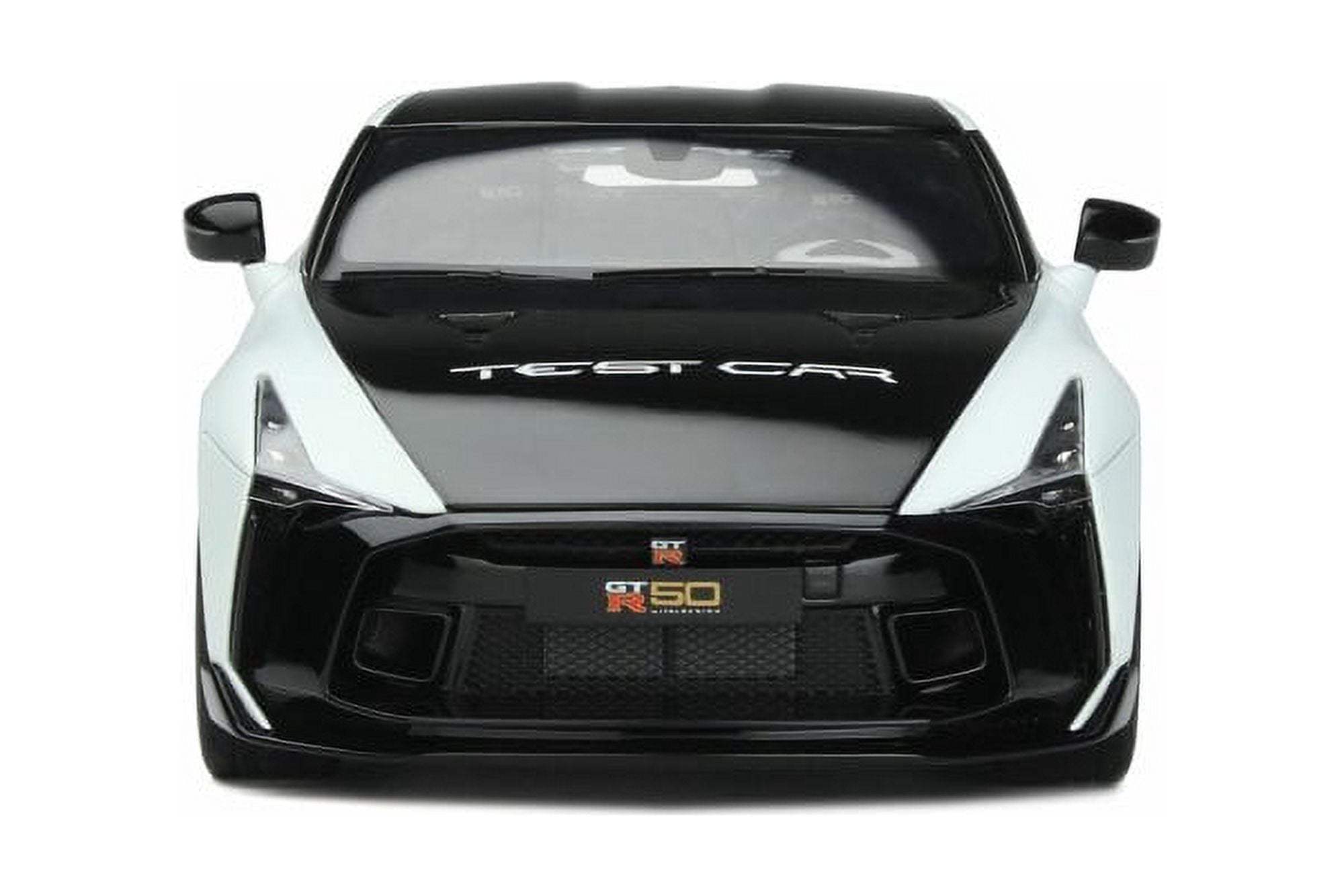2021 Nissan GT-R50 Test Car, White and Black - GT Spirit GT853 - 1/18 scale Resin Model Toy Car