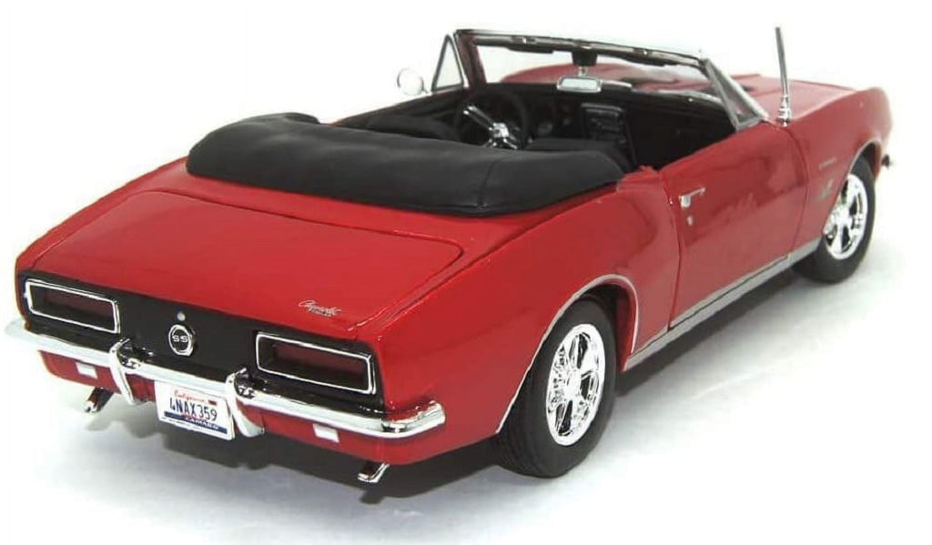 Maisto 1:18 Scale 1967 Chevy Camaro SS 396 Convertible Diecast Vehicle (Colors May Vary)
