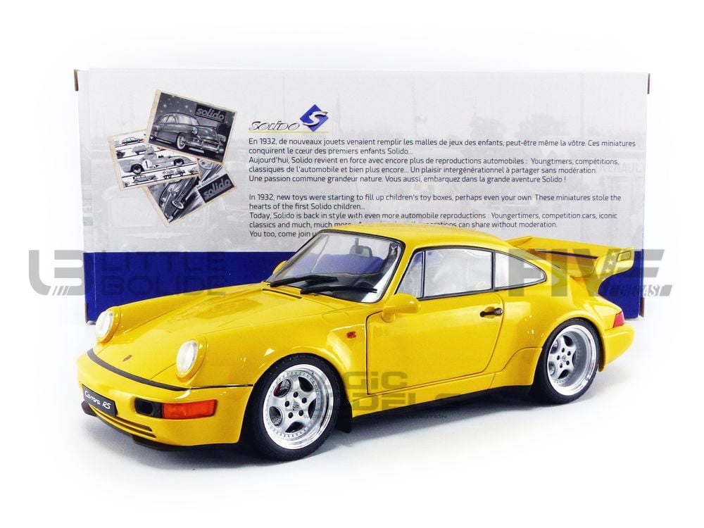 SOLIDO 1/18 - PORSCHE 911 / 964 RS 3.8 - 1990