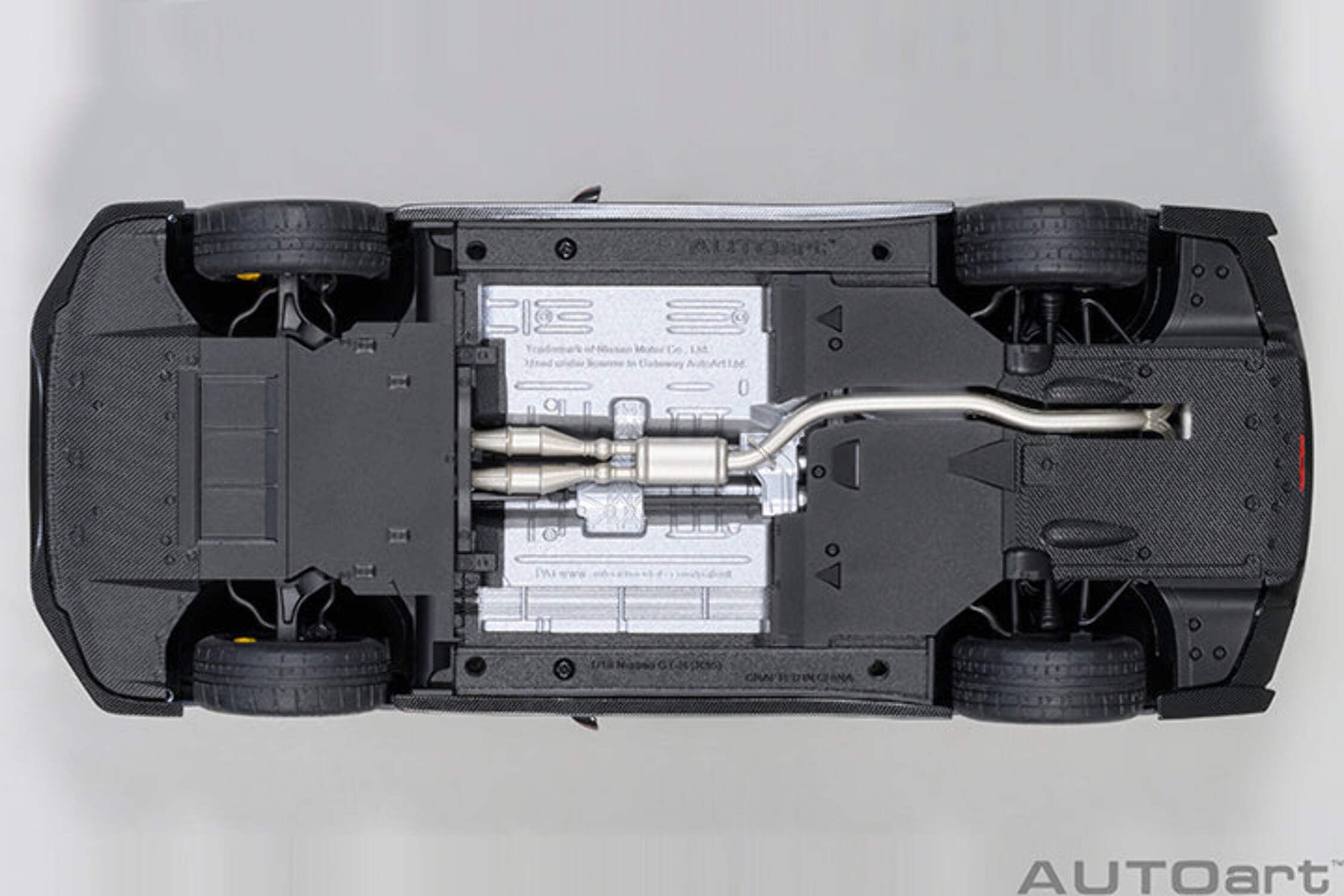 AUTOart 2022 Nissan Skyline GT-R (R35) Nismo Special Edition Nismo Stealth Gray 1:18