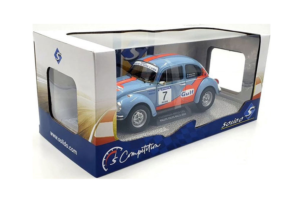 2019 Volkswagen Beetle 1303, #7 Mathias Fahlke - Solido S1800517 - 1/18 scale Diecast Car