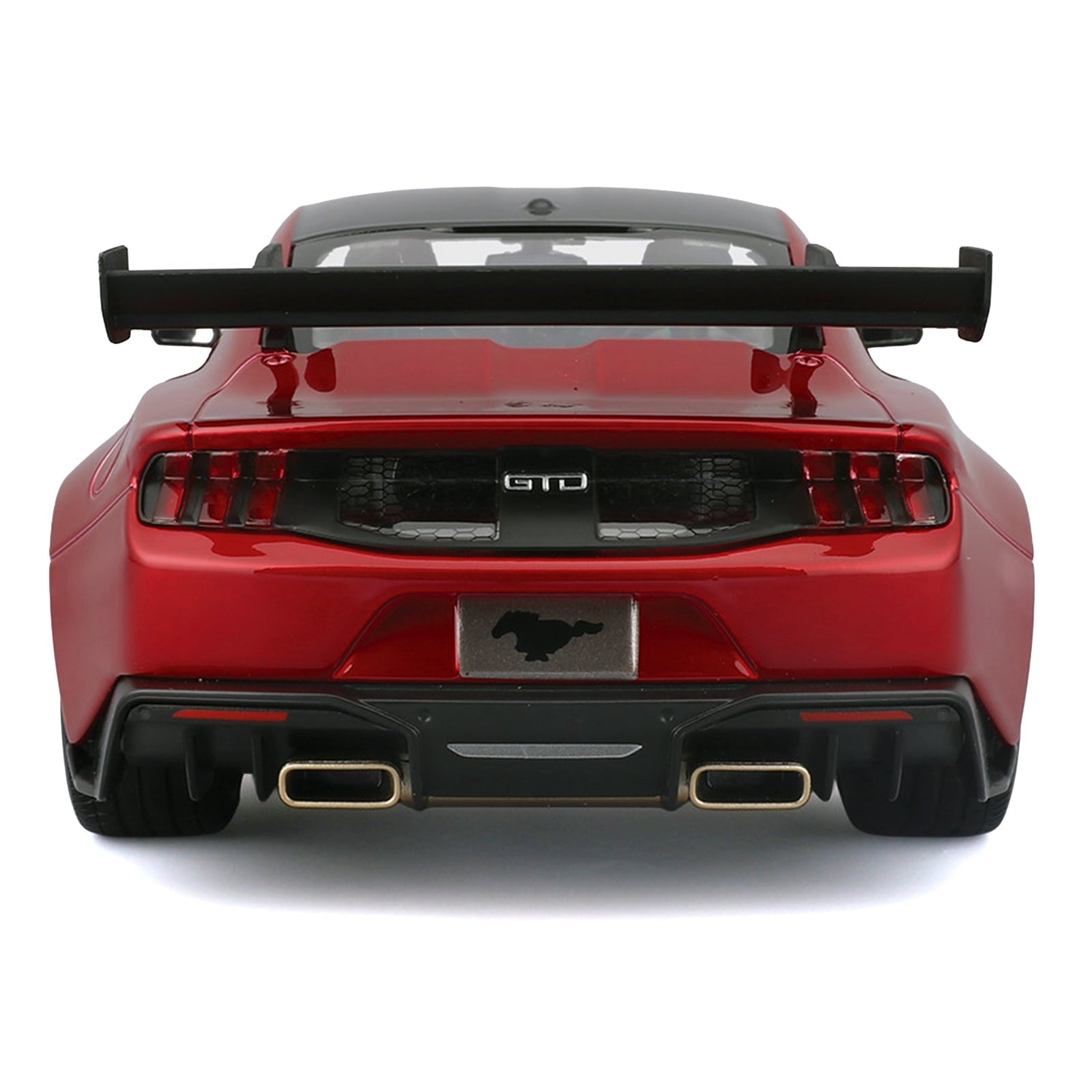 2025 Ford Mustang GTD Red Metallic with Black Top "Special Edition" Series 1/18 Diecast Model Car by Maisto