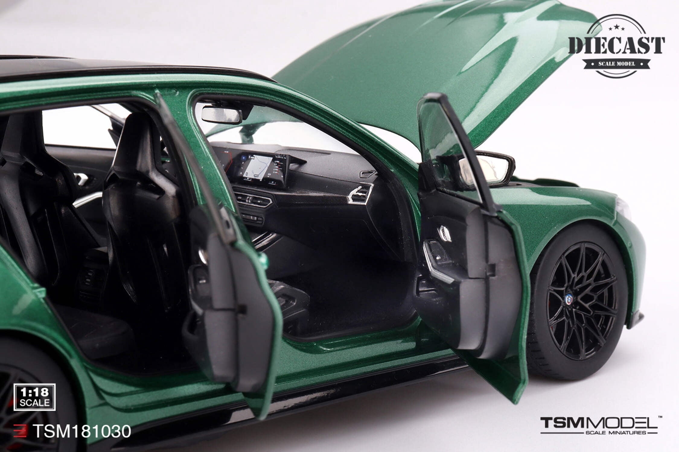 Topspeed BMW M3 Touring M (G81) Isle of Man Green Metallic 1:18