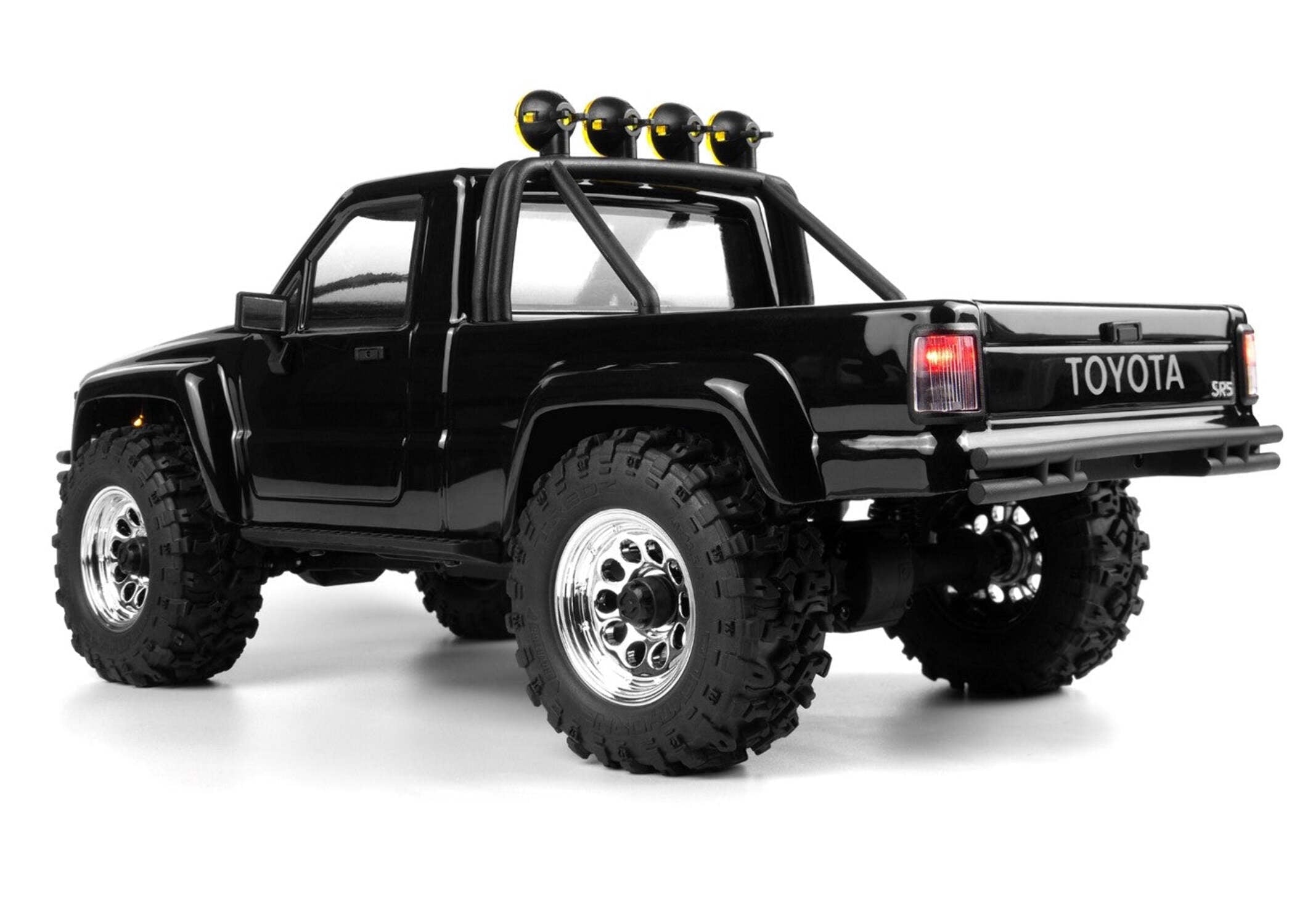New Black HPI Venture18 Brushed 1985 Toyota Hilux SR5 1/18 RTR 4WD HPI160800