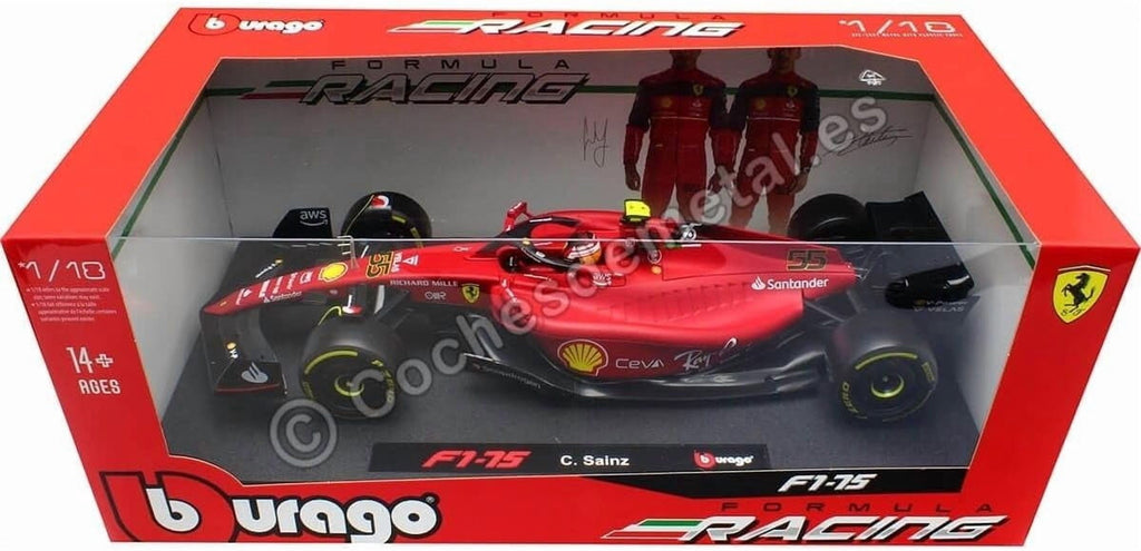 Bburago Ferrari 2022 Season Diecast Model Car 1:18 Scale