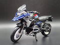 Open Box BMW R 1200 GS 2017 SPORTS BIKE MOTORCYCLE 1/18 SCALE DIORAMA DIECAST MODEL BIKE