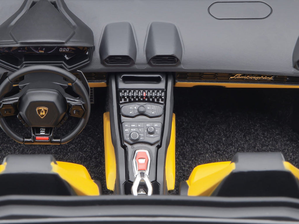 AUTOart Lamborghini Huracan GT Liberty Walk LB Silhouette Works Yellow Metallic 1:18