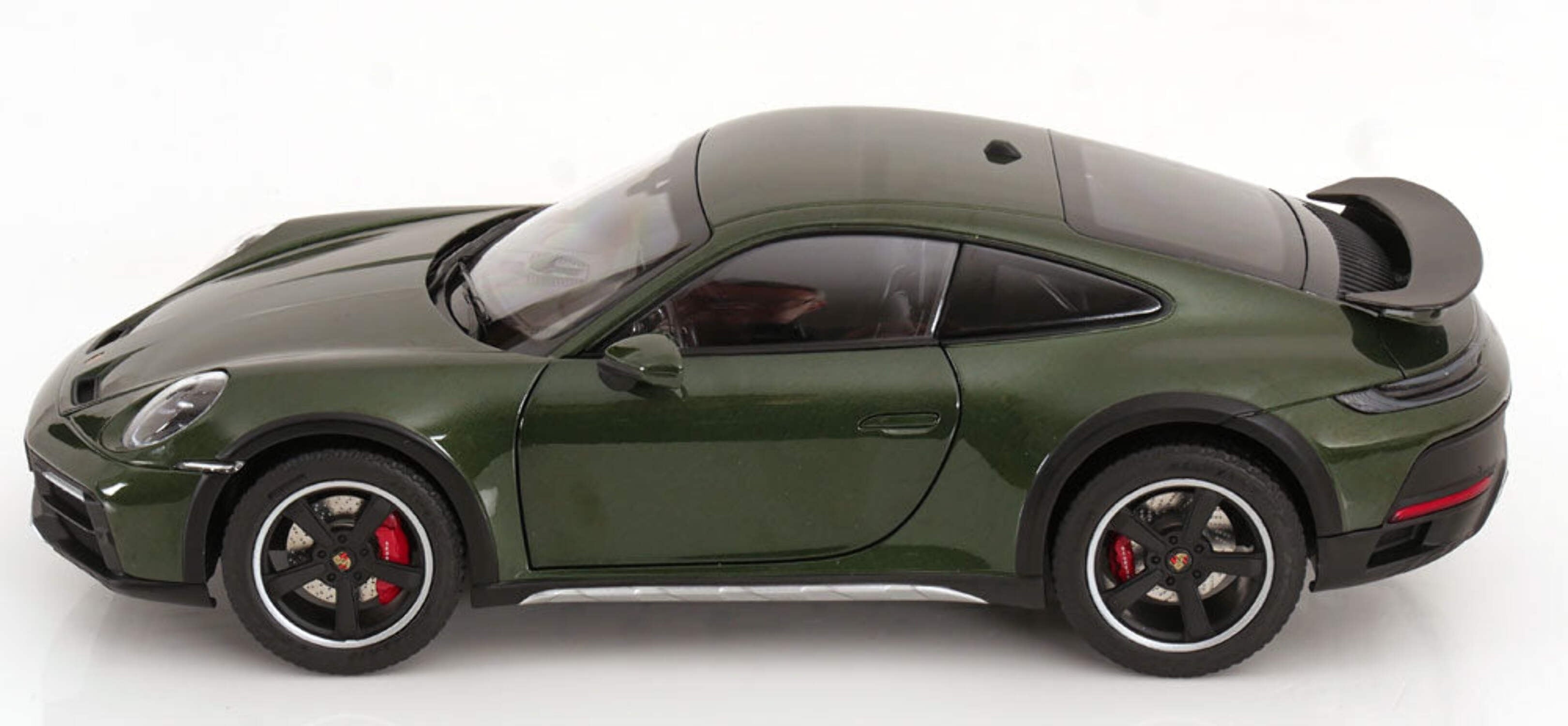 2023 Porsche 911 Dakar Oakgreen Metallic 1/18 Diecast Model Car by Norev