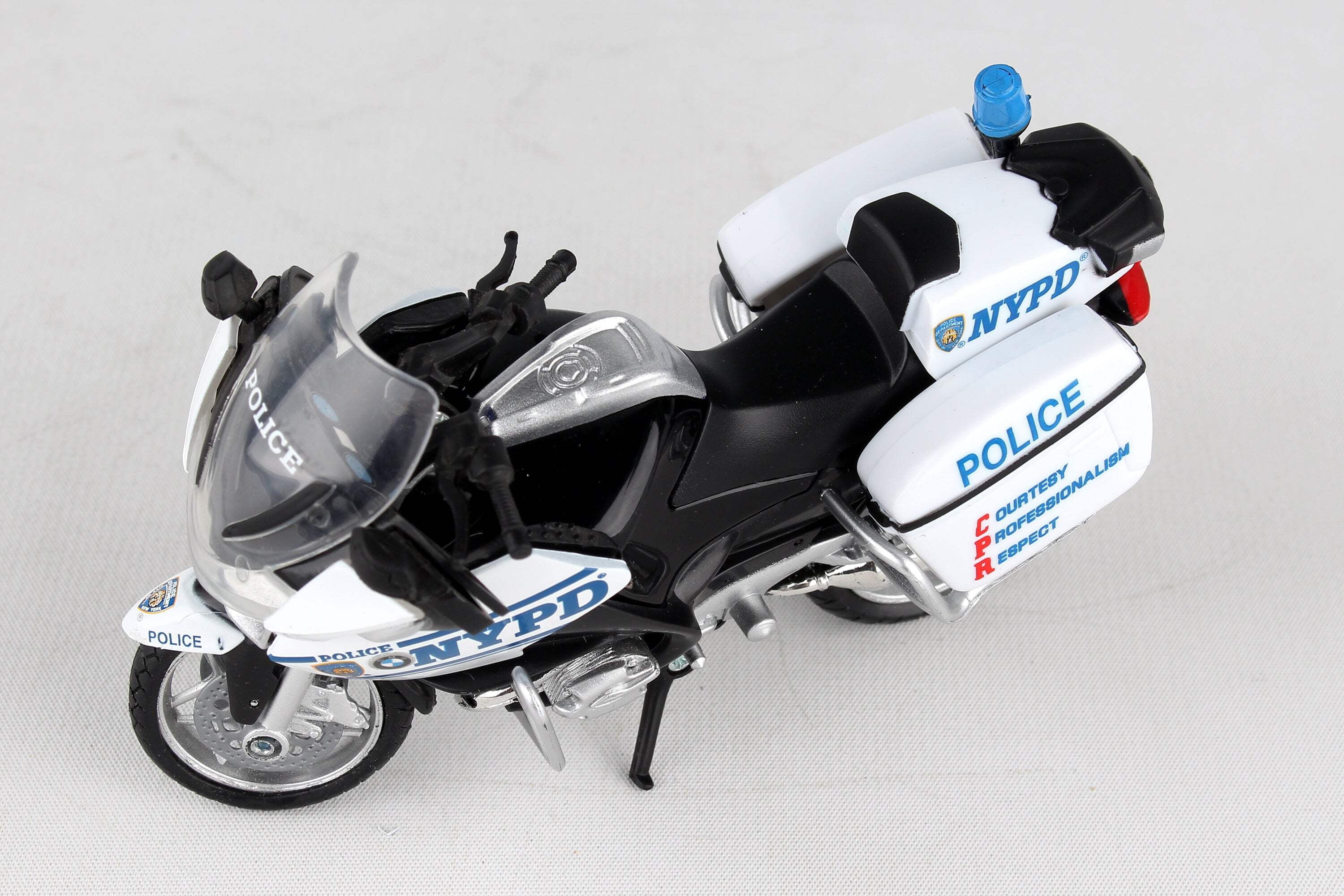 NYPD POLICE MOTORCYLE 1/18