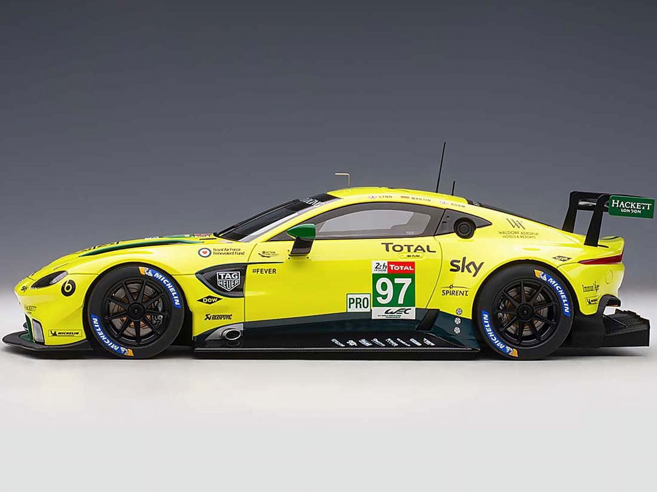 Autoart 81809 No.97 Lynn Martin Adam Le Mans PRO 1 by 18 Scale Model Car for 2018 Aston Martin Vantage GTE