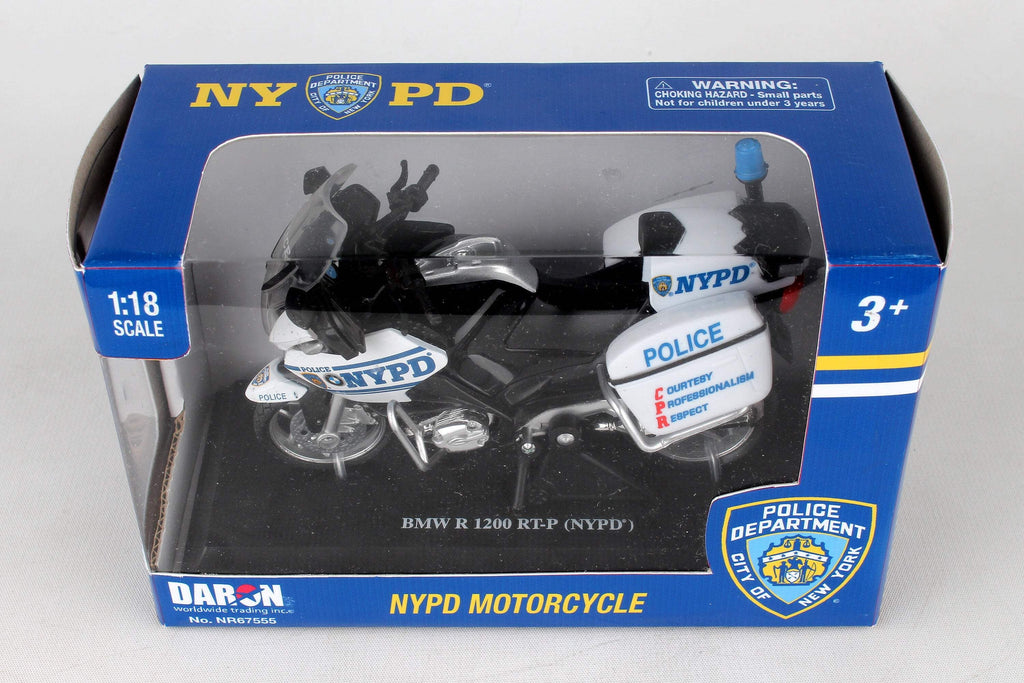 NYPD POLICE MOTORCYLE 1/18