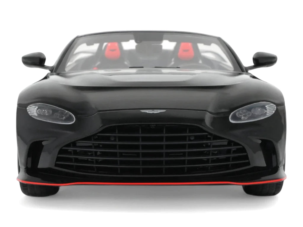 2023 Aston Martin V12 Vantage Roadster Onyx Black 1/18 Model Car by GT Spirit