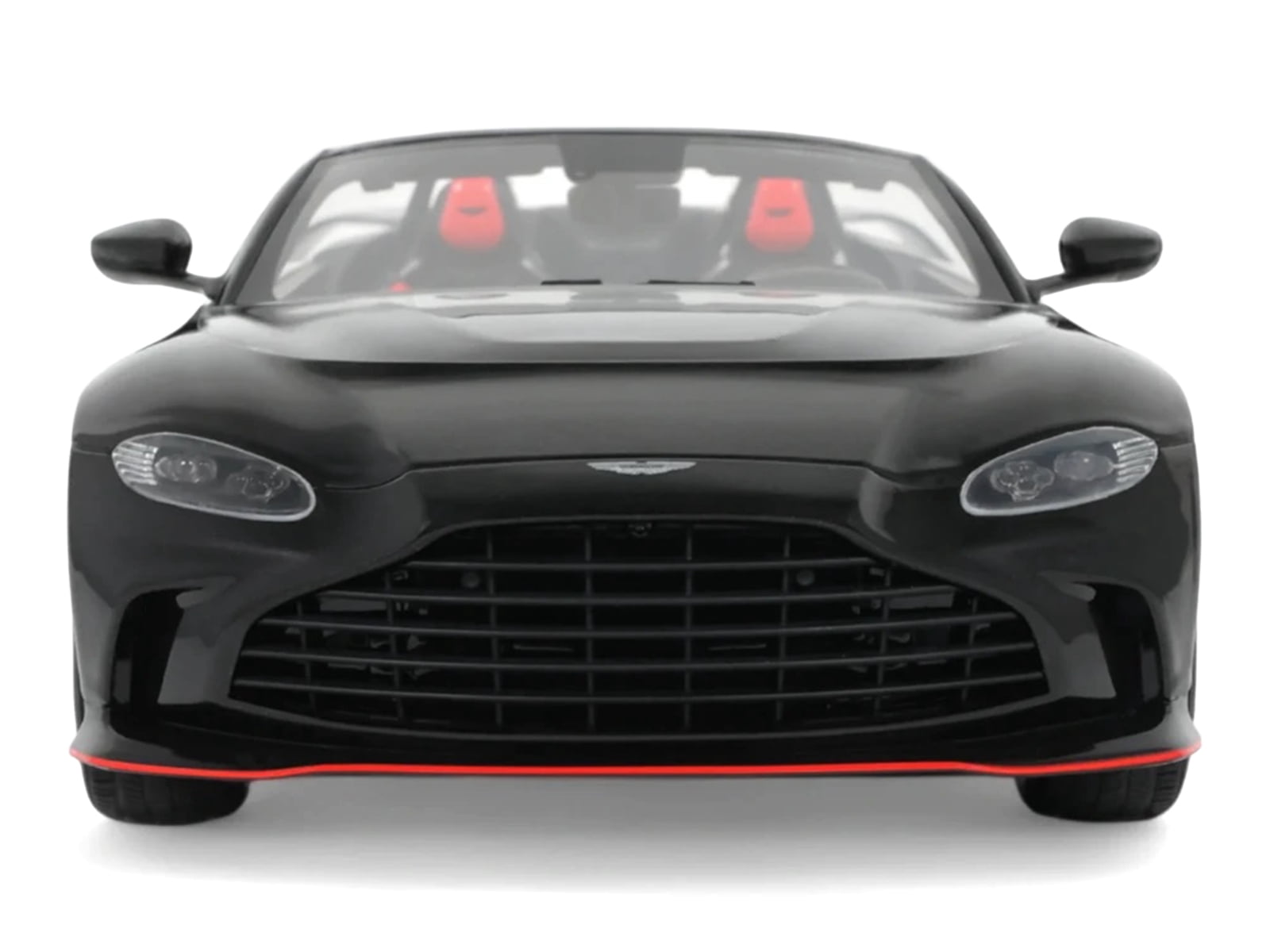 2023 Aston Martin V12 Vantage Roadster Onyx Black 1/18 Model Car by GT Spirit
