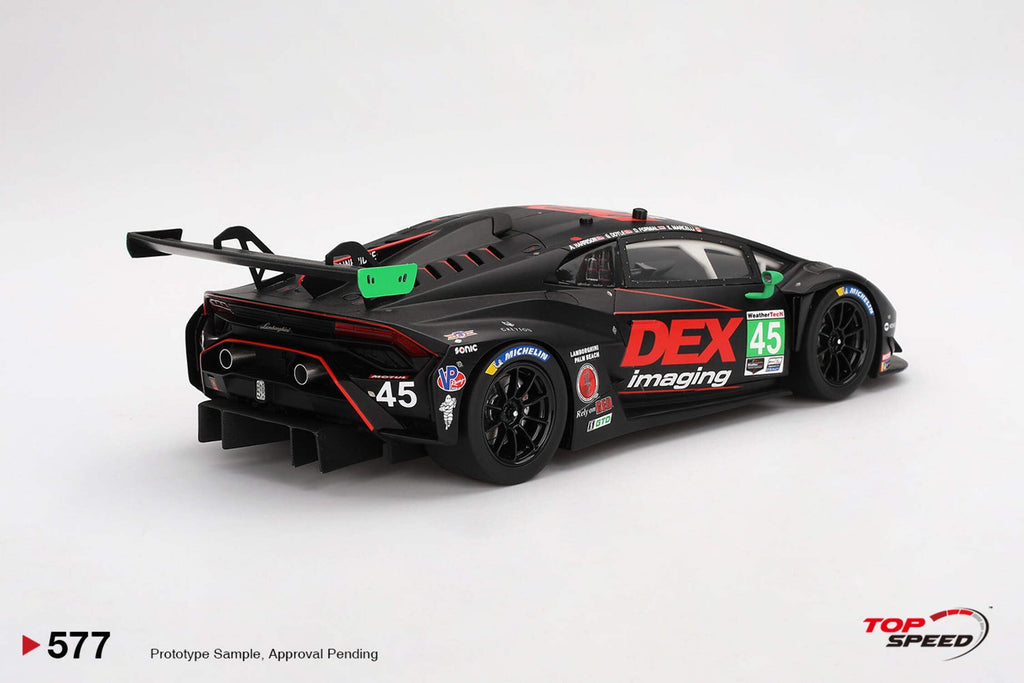 Lamborghini Huracan GT3 EVO2 #45 "Wayne Taylor Racing with Andretti" "24 Hours of Daytona" (2024) 1/18 Model Car by Top Speed