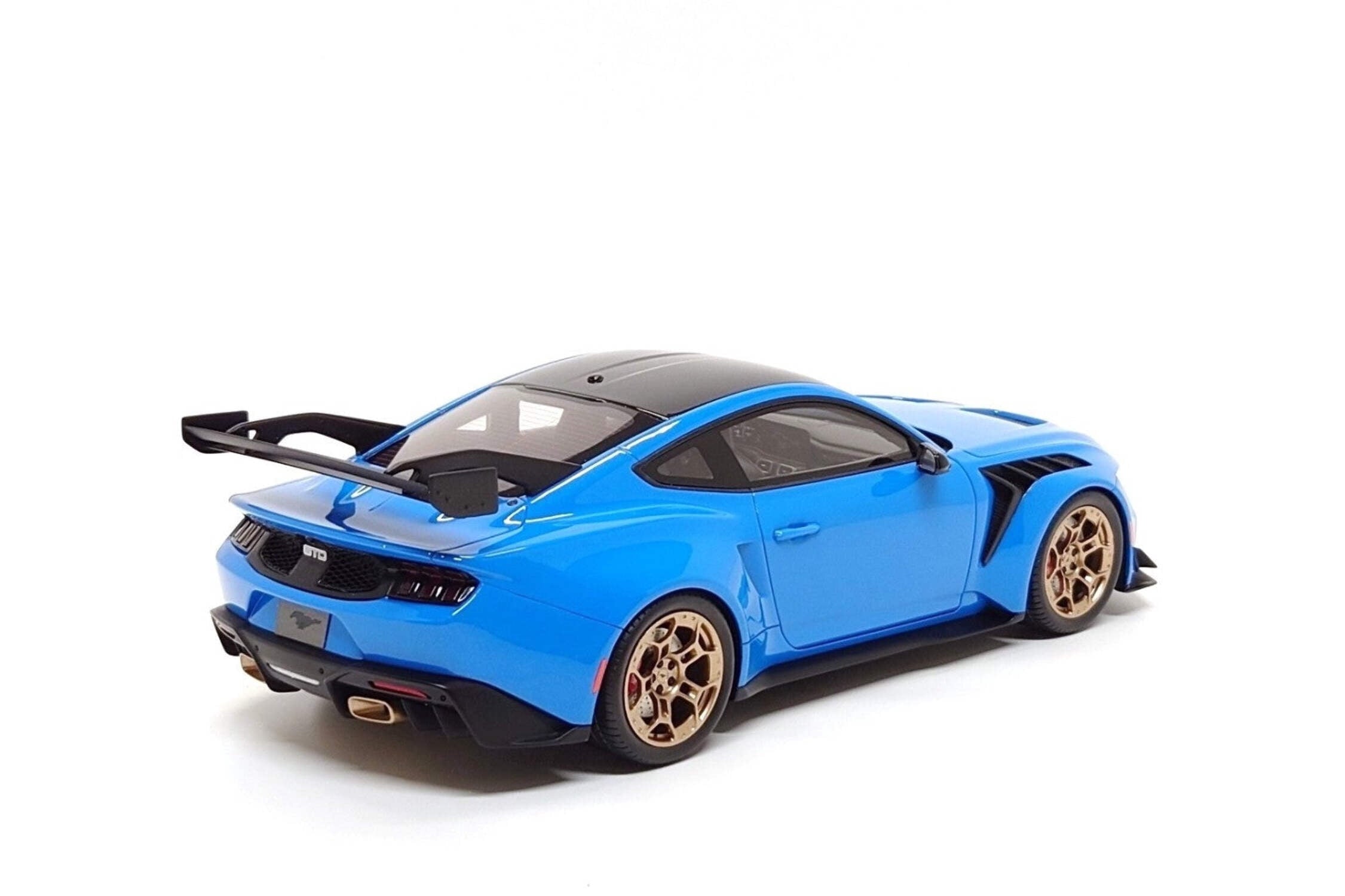 GT Spirit 2024 Ford Mustang GTD Coupe Blue 1:18