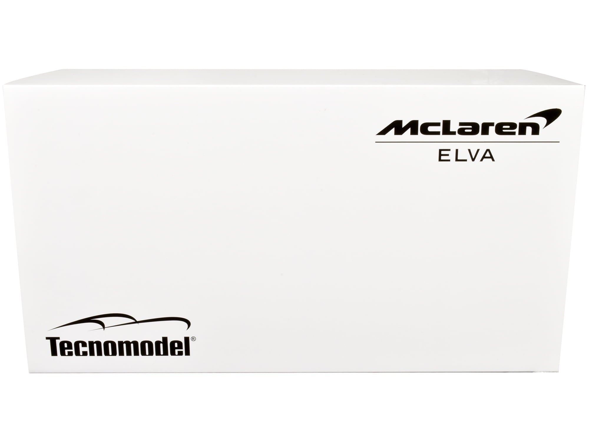 2020 McLaren Elva Convertible Light Blue w/Orange Accents "Exclusive Collection" Ltd Ed to 79 pcs 1/18 Model Car by Tecnomodel