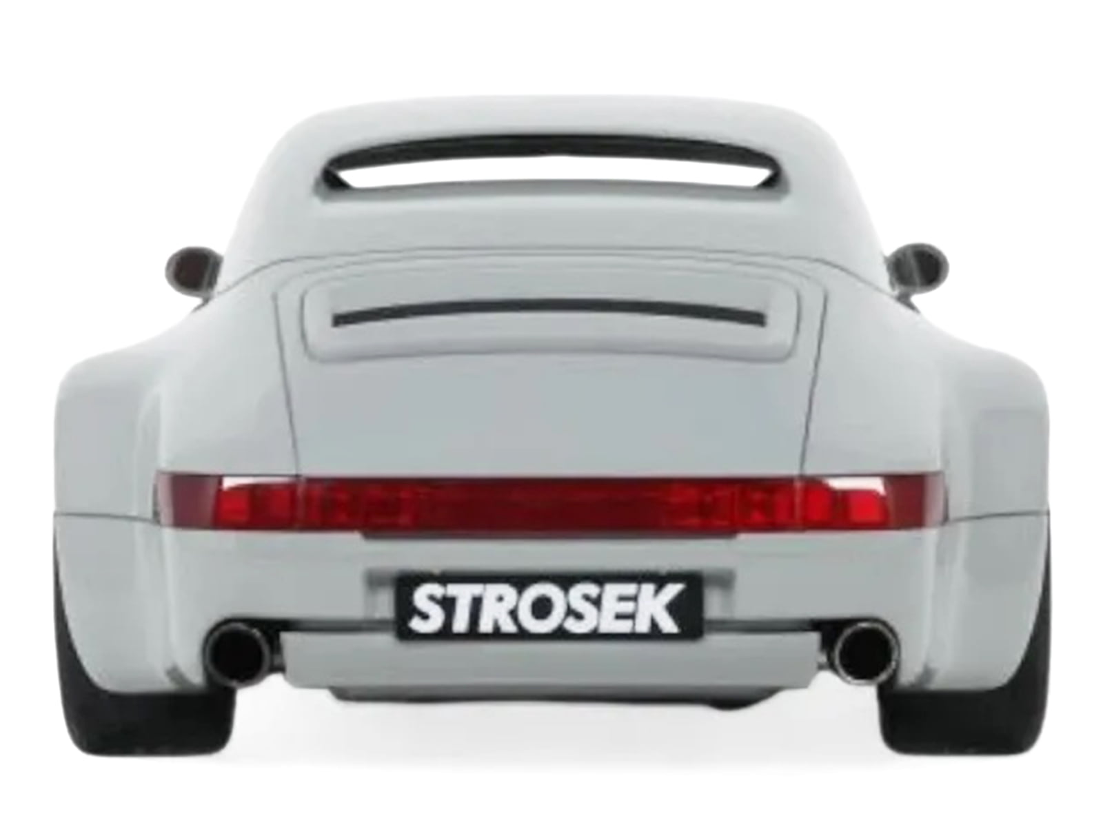 2023 Strosek Mega 30 Speedster (Porsche 911) Classic Gray 1/18 Model Car by GT Spirit