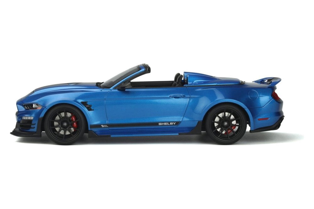 2022 Shelby Super Snake Speedster Convertible, Blue - GT Spirit GT398 - 1/18 Scale Resin Car