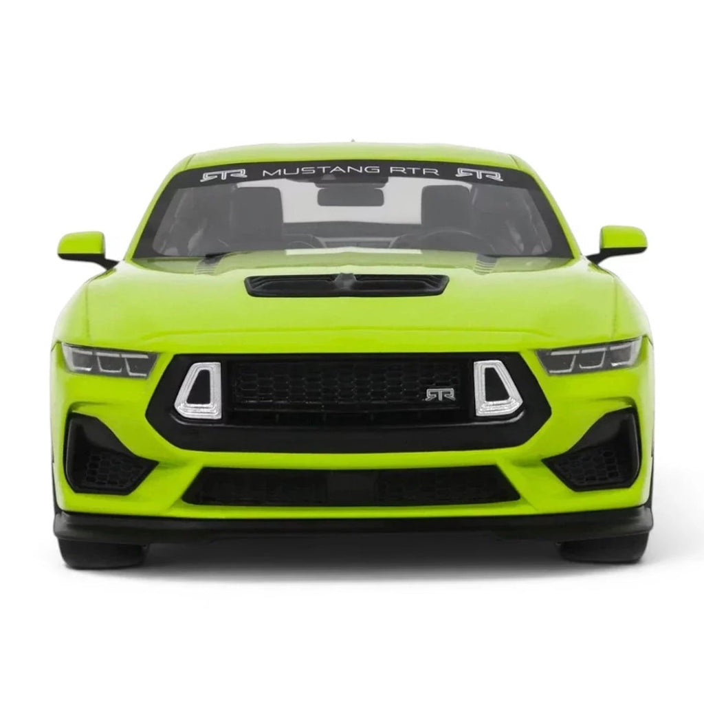 2025 Ford Mustang RTR Spec-3 Lime Green 1/18 Model Car by GT Spirit
