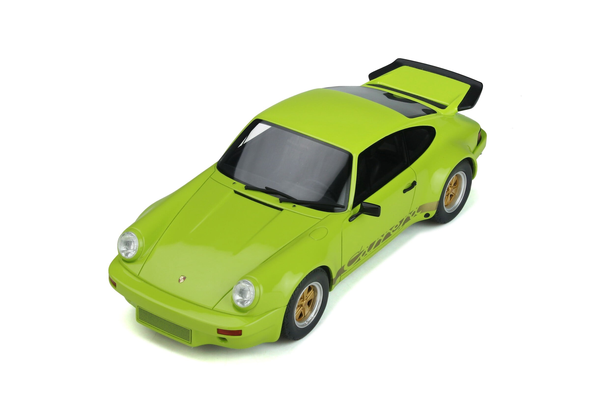 1974 Porsche 911 Turbo 3.0 RS Carrera Hardtop, Birch Green - GT Spirit GT822 - 1/18 scale Resin Model Toy Car