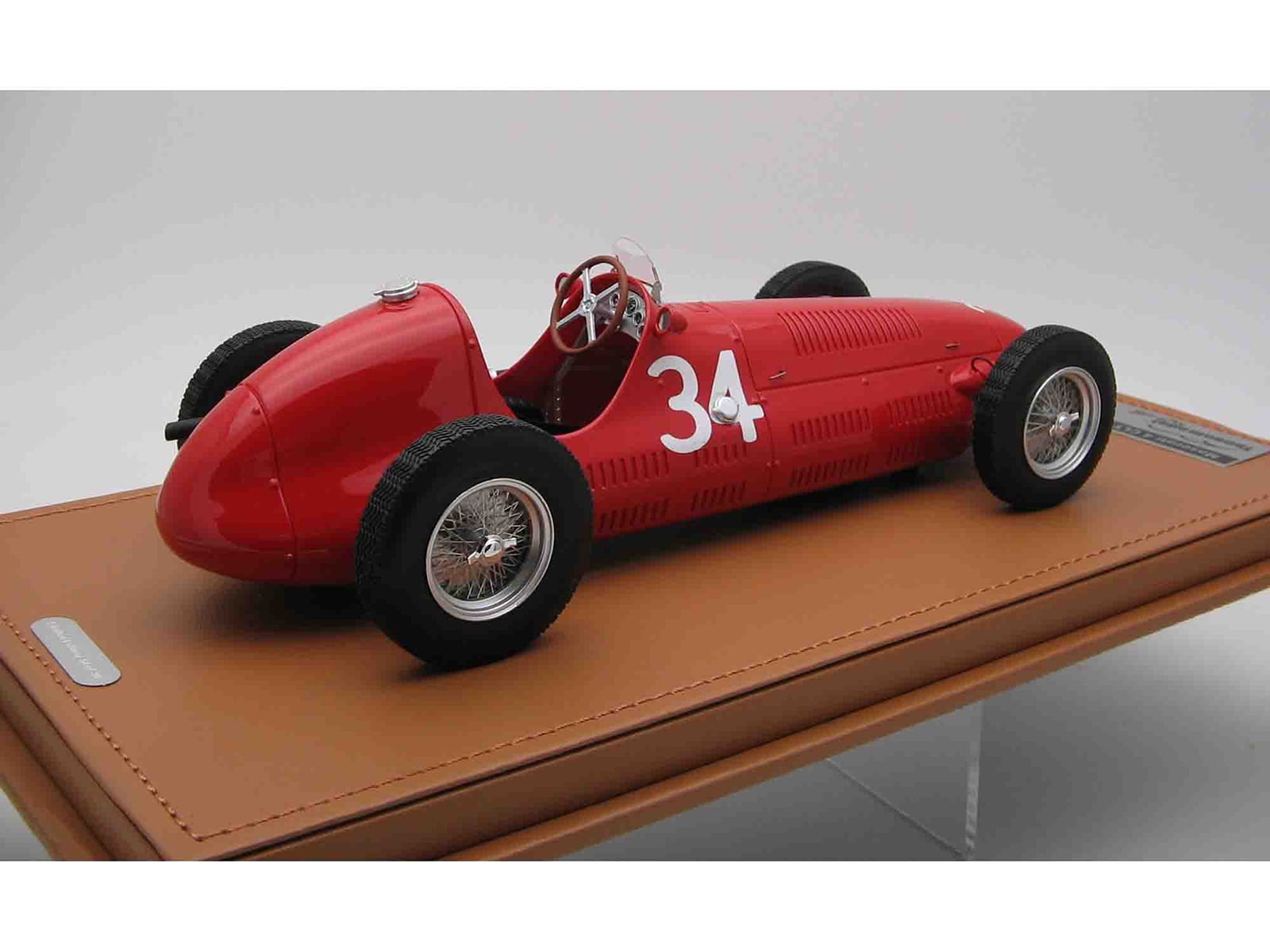 Maserati 4 CLT #34 Winner "San Remo GP" (1948) "Mythos Series" Limited Edition to 90 pieces 1/18 Model Car by Tecnomodel