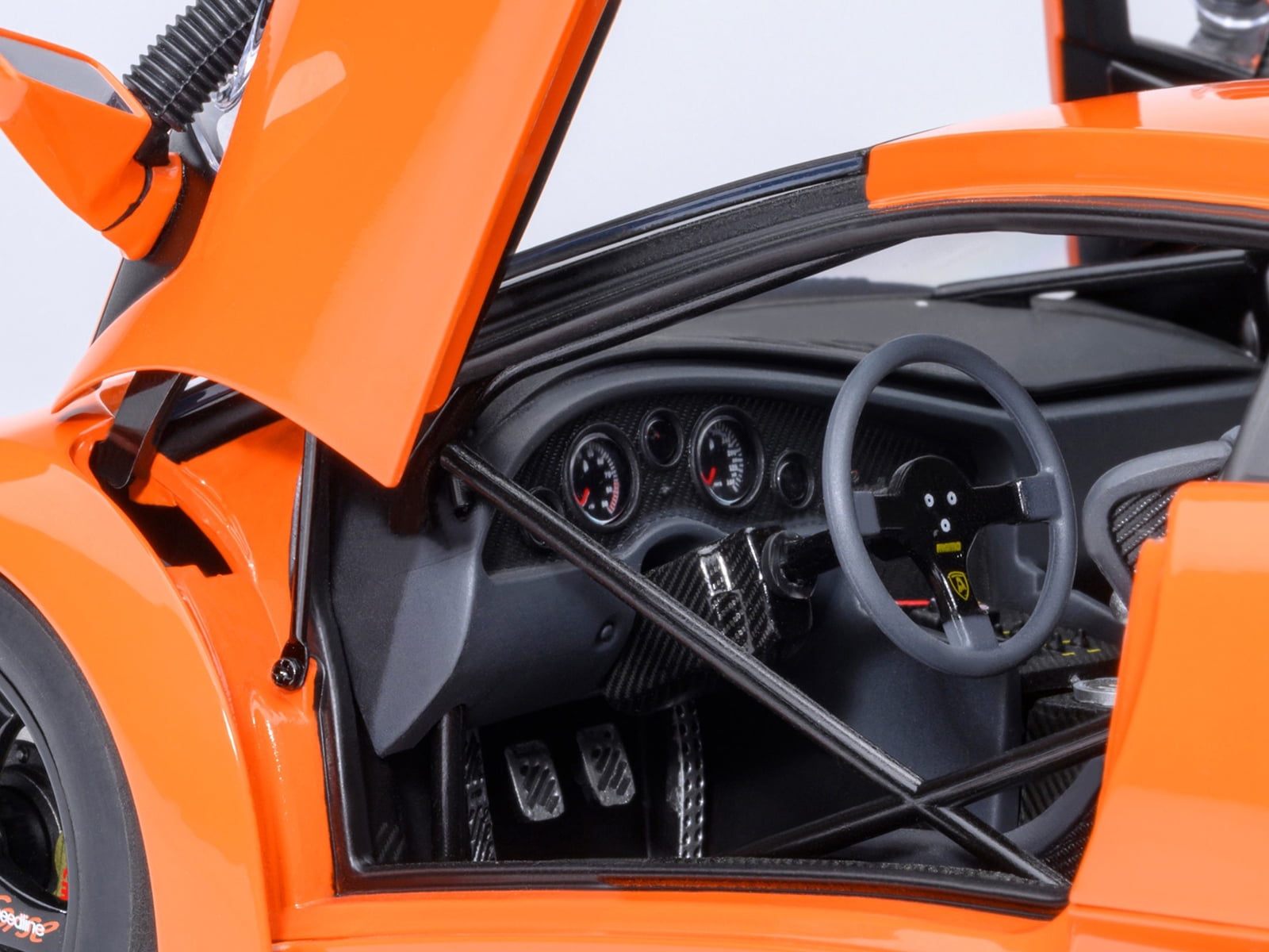 Lamborghini Diablo GTR Arancio Ishtar Orange 1/18 Diecast Model Car by Autoart