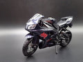 Open Box YAMAHA YZF-R1 SPORT BIKE MOTORCYCLE BLACK 1/18 SCALE DIORAMA DIECAST MODEL BIKE