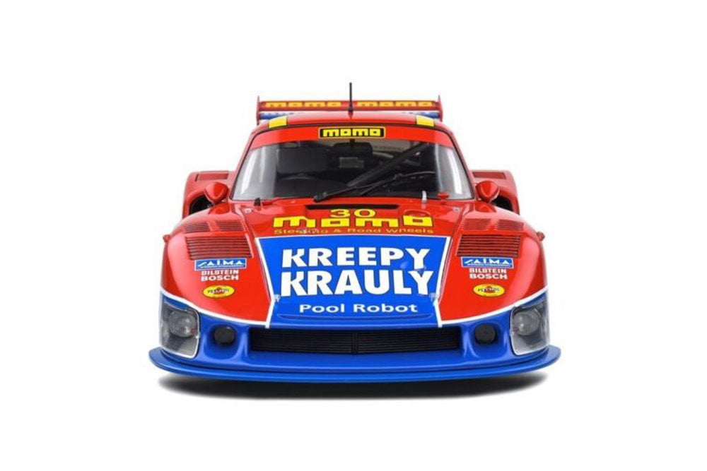 Porsche 935 Moby Dick, #30 Giampero Morett - Solido S1805404 - 1/18 Scale Diecast Model Toy Car