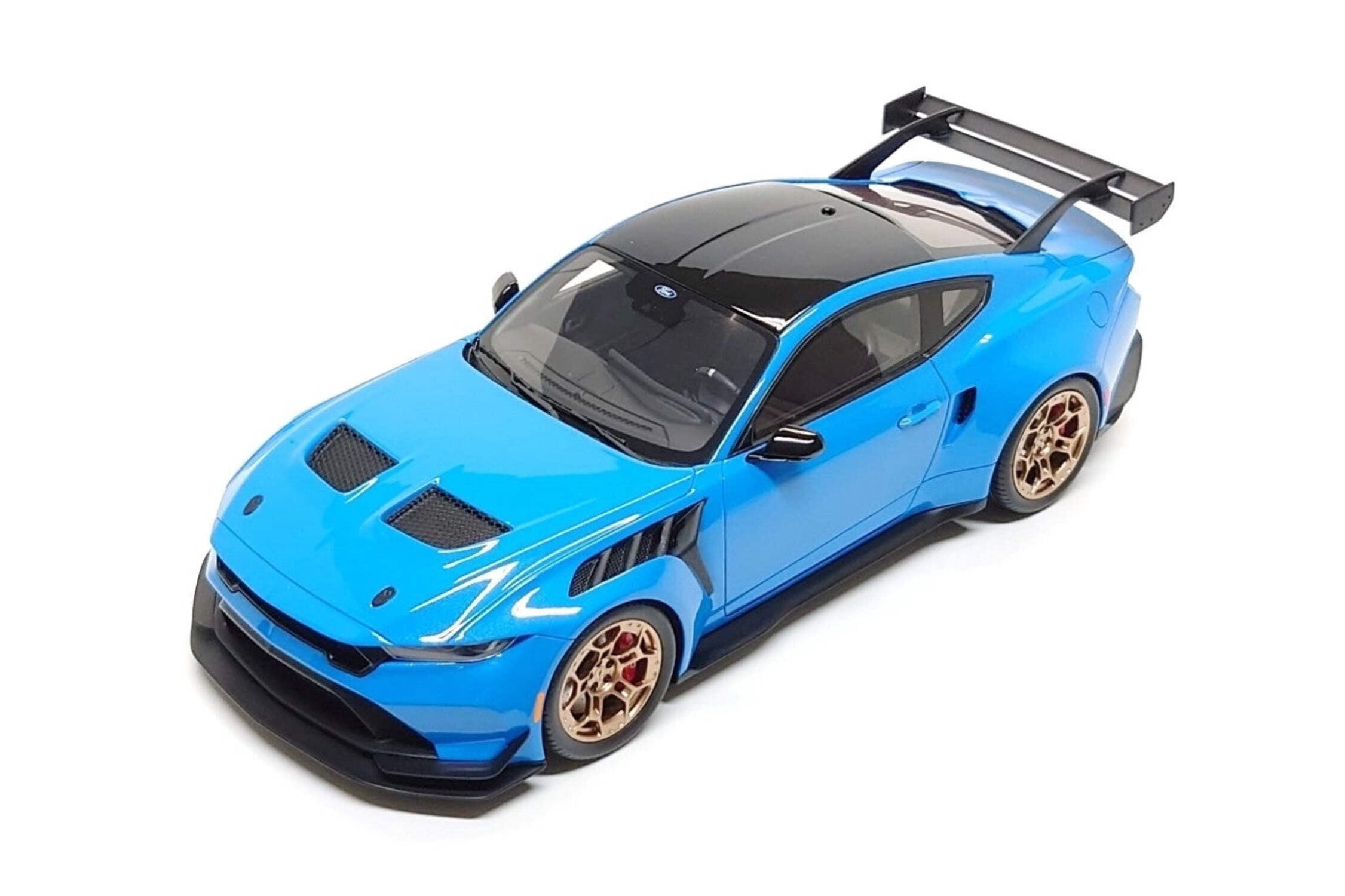 GT Spirit 2024 Ford Mustang GTD Coupe Blue 1:18