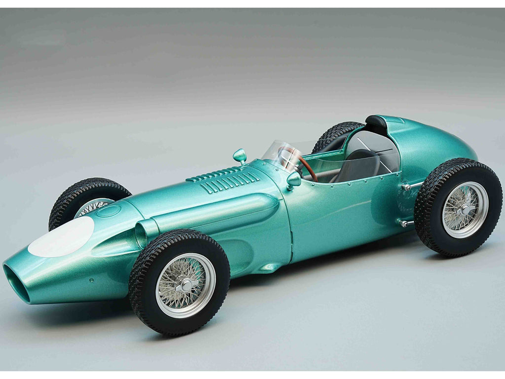 Aston Martin F1 DBR4 Green Metallic "Press Version" (1959) Limited Ed to 40 pieces "Mythos Series" 1/18 Model Car by Tecnomodel