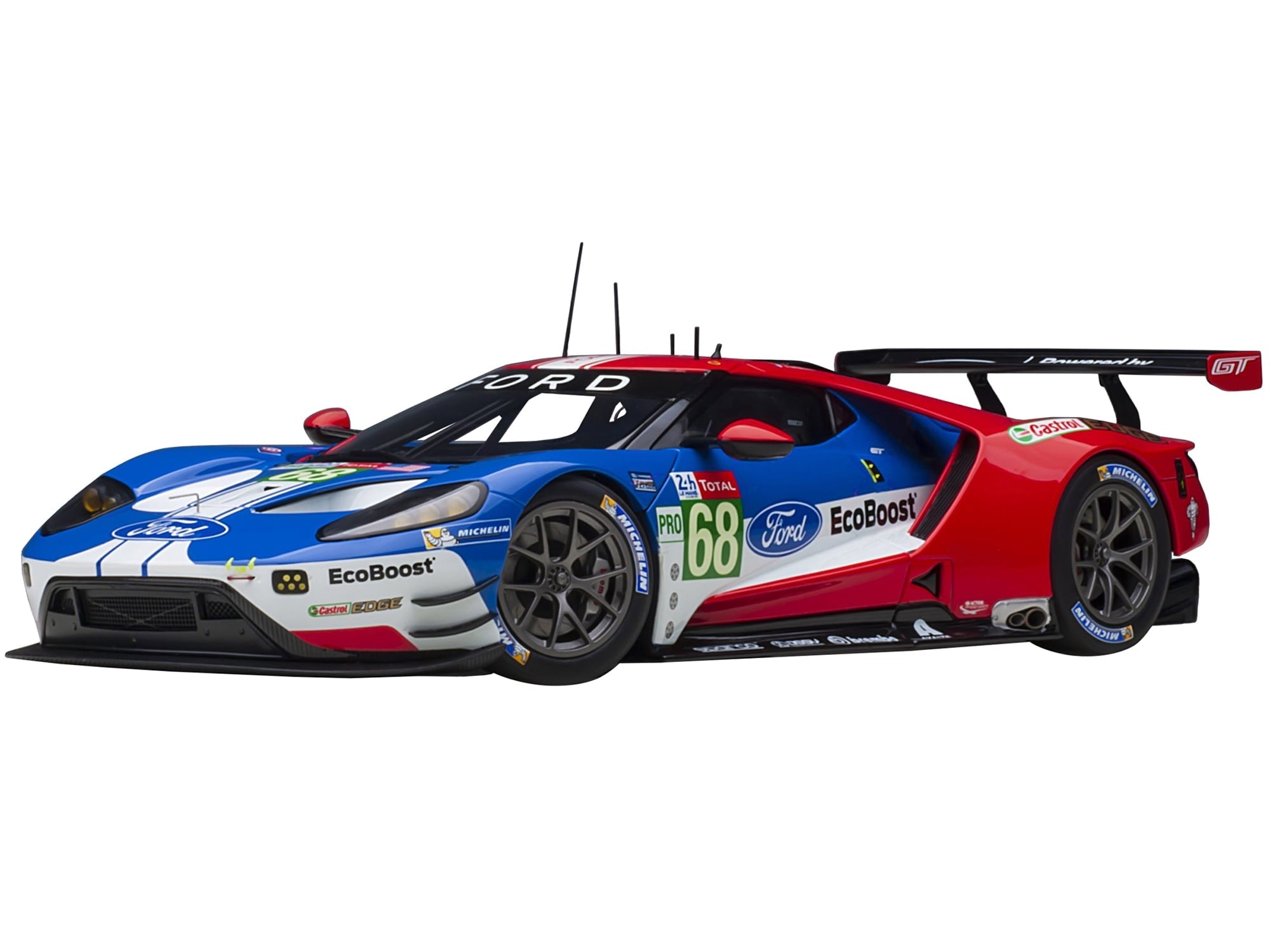 Ford GT #68 Sebastien Bourdais - Joey Hand - Dirk Muller 24H of Le Mans (2019) 1/18 Model Car by Autoart