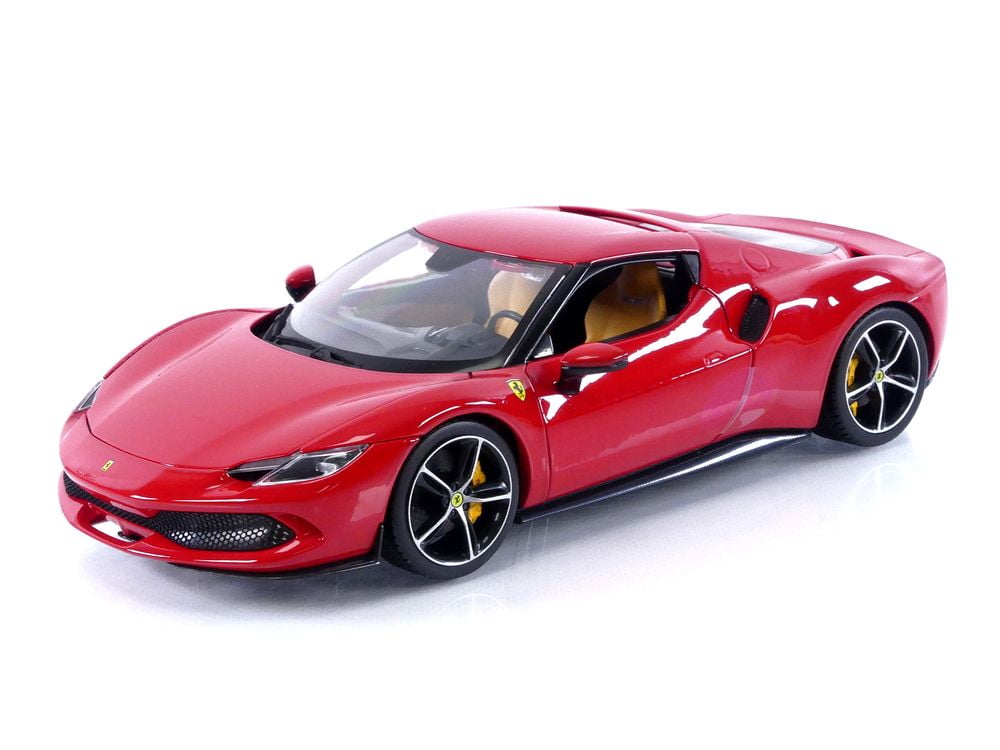 BBURAGO 1/18 - FERRARI 296 GTB Hybrid 380HP V6 - 2021