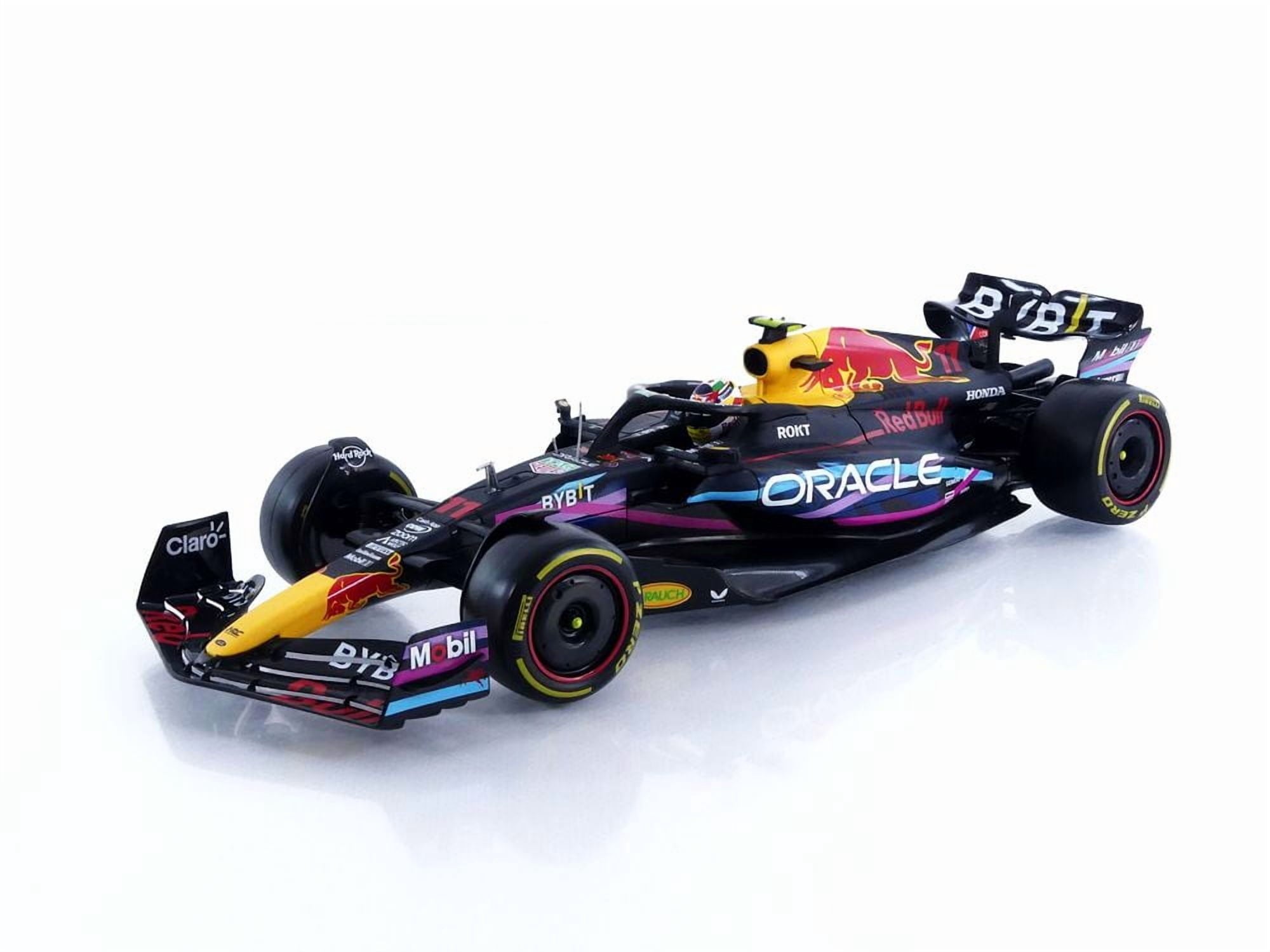 BBURAGO 1/18 - RED BULL RB19 - 2nd Miami GP 2023 (S. Perez)