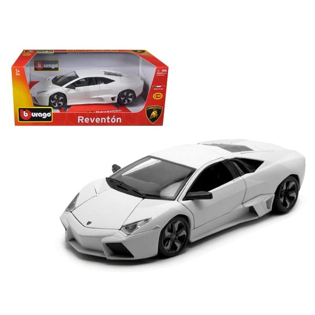 Lamborghini Reventon Dark Matt Gray 1/18 Diecast Model Car by Bburago