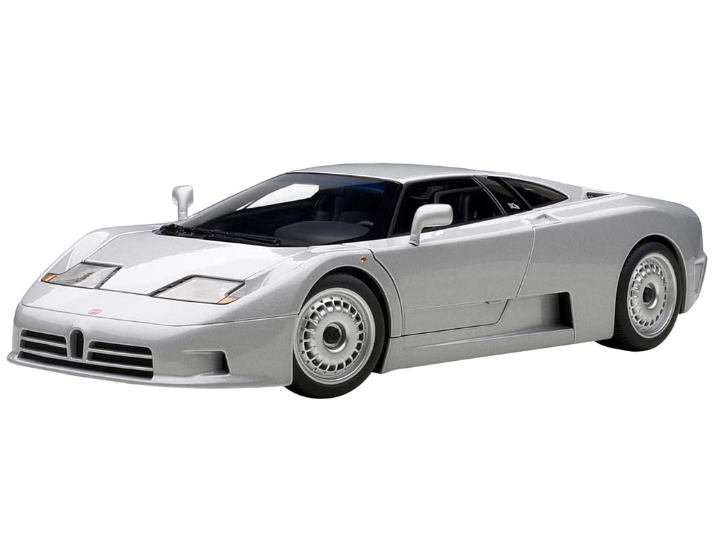Bugatti EB110 GT Silver 1/18 Diecast Car Model by Autoart