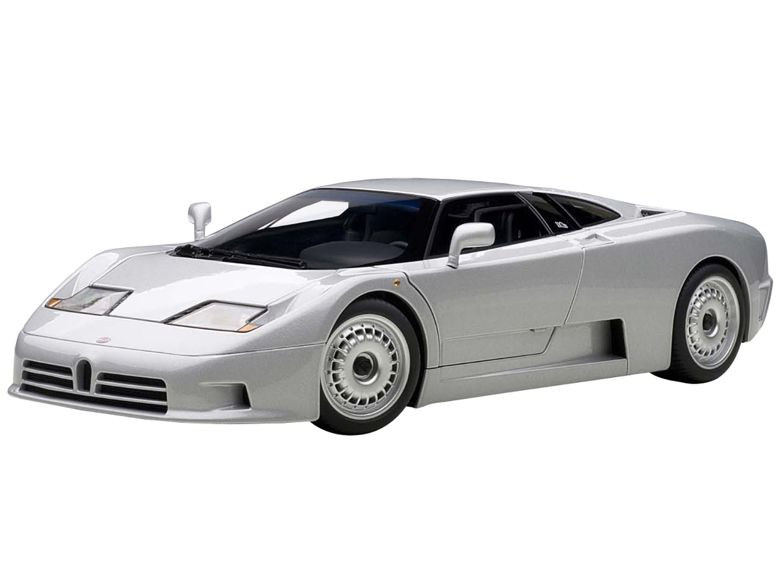 Bugatti EB110 GT Silver 1/18 Diecast Car Model by Autoart
