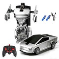 Spider Remote Controls Car, 1:18 Scale Transformer Robot Toy with 2.4GHz One-Button Deformation and 360° Rotation, RC Vehicle Gift for Boys Ages 3-12