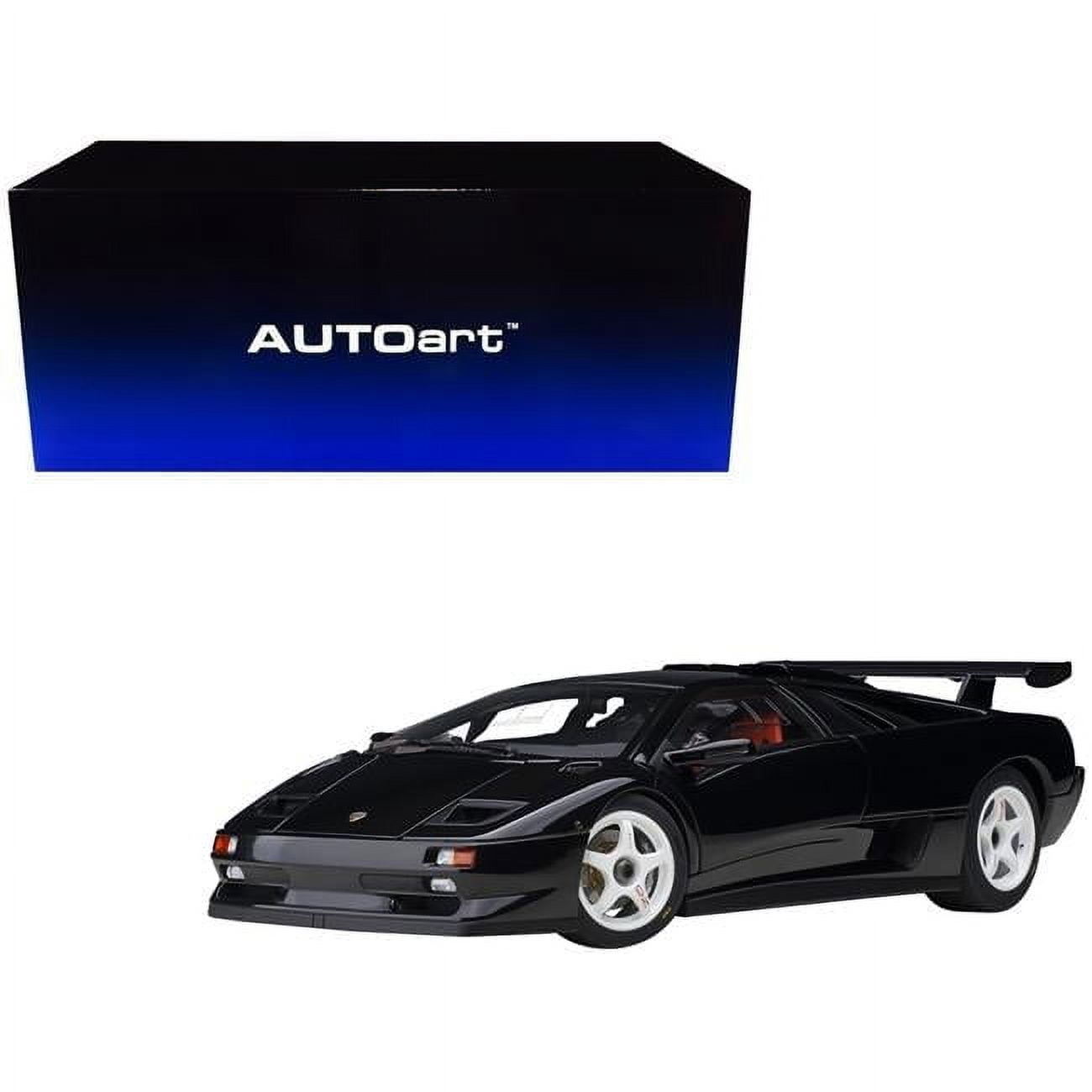 Lamborghini Diablo SV-R Superfly Yellow 1/18 Model Car by Autoart