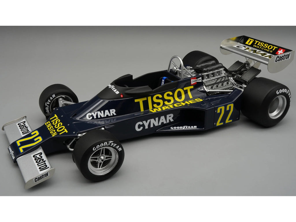 Ensign N177 #22 Clay Regazzoni F1 "Canadian GP" (1977) "Mythos Series" Limited Ed to 110 pcs 1/18 Model Car by Tecnomodel