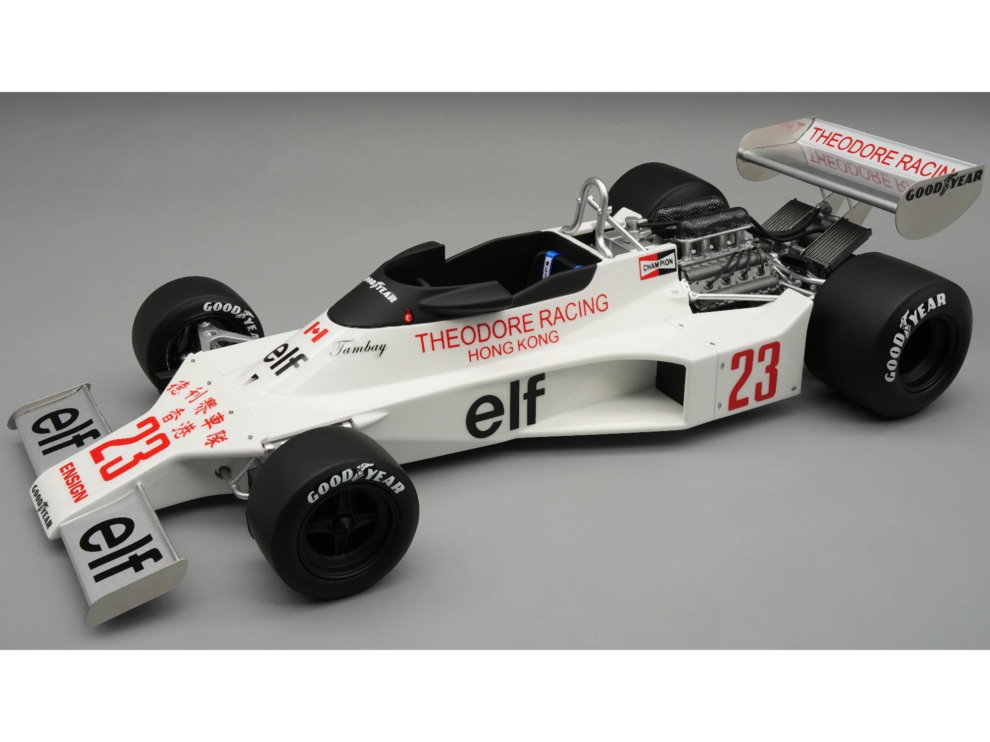 Ensign N177 #23 Patrick Tambay F1 "Canadian GP" (1977) "Mythos Series" Limited Edition to 65 pieces 1/18 Model Car by Tecnomodel