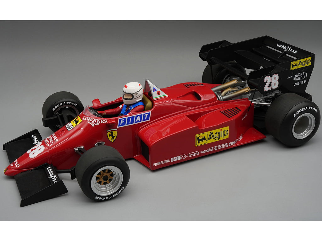 Ferrari 126 C4-M2 #28 F1 "European GP" (1984) with Driver "Mythos Series" Limited Edition to 80 pcs 1/18 Model Car by Tecnomodel