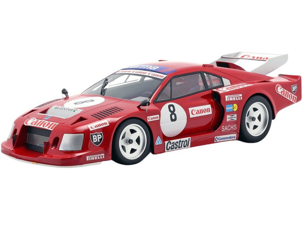 Ferrari 308 GTB Turbo #8 C. Facetti - M. Finotto Kyalami (1981) "Mythos Series" Ltd Ed 80 pcs 1/18 Model Car by Tecnomodel