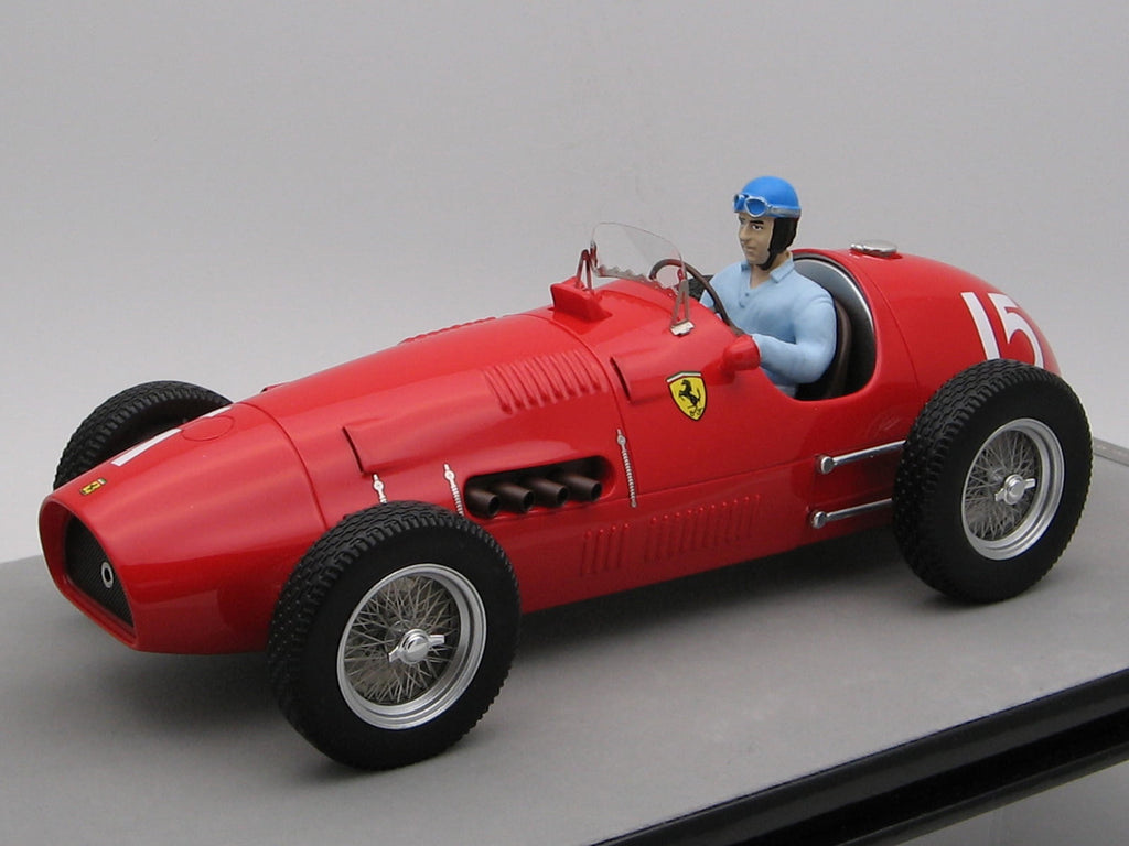 Ferrari 500 #15 Alberto Ascari Winner "F2 England GP" (1952) w/Driver Figure Ltd Ed to 70 pieces 1/18 Model Car by Tecnomodel