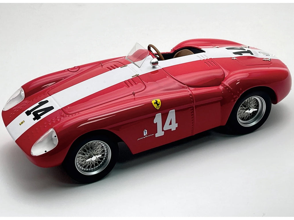 Ferrari 500/735 Sport #14 Winner "GP Supercortemaggiore Monza" (1954) w/Display Case Ltd Ed 1/18 Model Car by Tecnomodel.