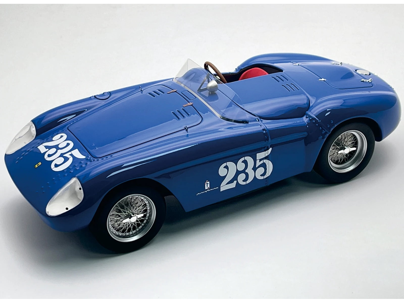 Ferrari 500 Mondial #235 "Santa Barbara Road Races" (1954) "Mythos Series" w/Display Case Ltd Ed 1/18 Model Car by Tecnomodel.