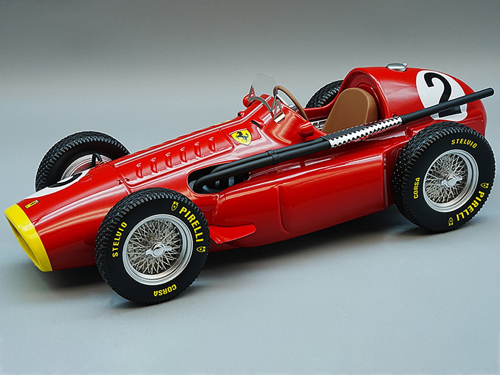 Ferrari F1 555 Super Squalo #2 F1 "Dutch GP" (1955) Limited Edition to 145 pieces "Mythos Series" 1/18 Model Car by Tecnomodel