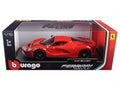 Ferrari LaFerrari F70 Red with Black Wheels 1/18 Diecast Model Car by Bburago